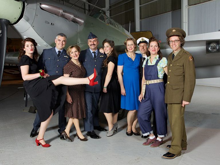 Guests are encouraged to dress to impress. Photo: ©Trustees of the Royal Air Force Museum