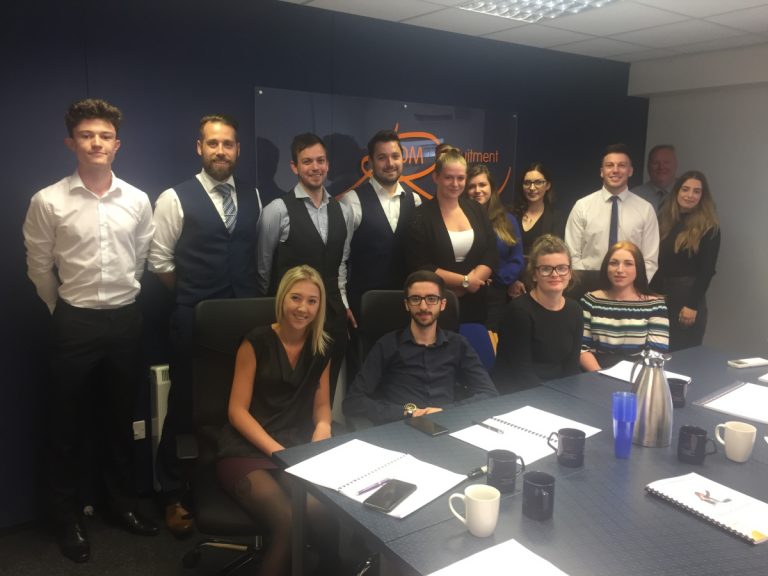 DM Recruitment has taken on eight new apprentices