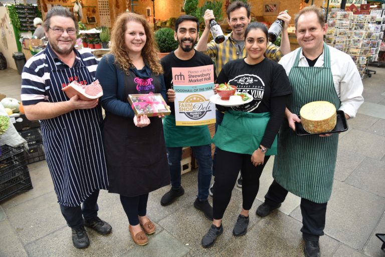 Shrewsbury Market Hall is home to a large number of specialist food and drink retailers, artisan producers and popular street food venues