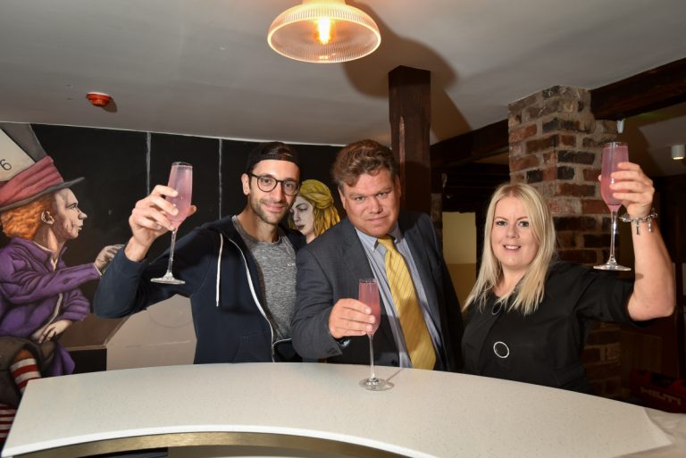 George Marneros (Ten & Six); James Evans (Halls); and Charlotte Nutting (FBC Manby Bowdler)