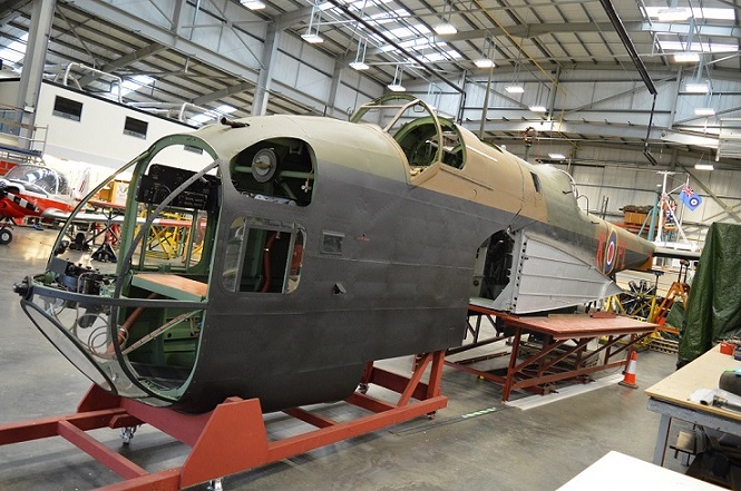 The Handley Page Hampden has undergone a major transformation. Photo: RAF Museum Cosford