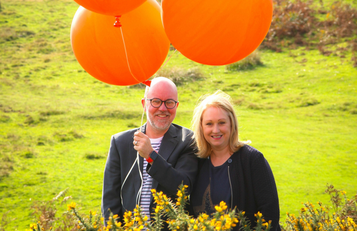 Carl Jones and Clare Heighway-Jones of Carl Jones Design