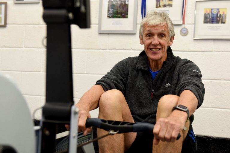 Jim Mostyn of Gym Mostyn based at Wrekin College in Telford