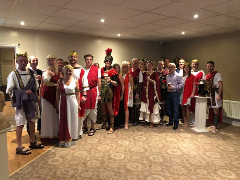 Aaron & Partners LLP hosted a unique Roman-style banquet for its clients