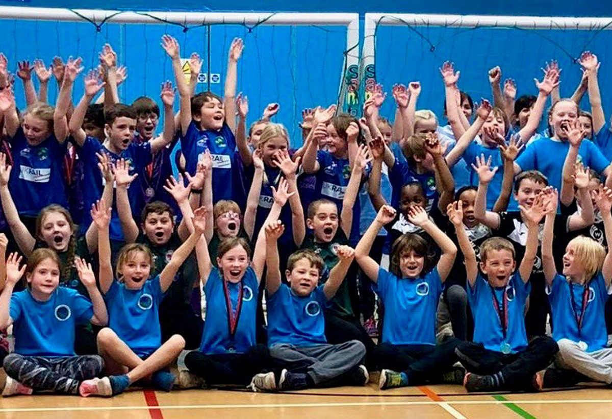 Youngsters which took place in Crossbar’s handball festival for Years 3/4 enjoyed the opportunity to represent their schools