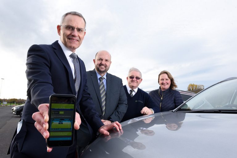 Andy Wheeler (TTC Group), Kevin Swinnerton, Gerald Downes and Gina Hughes (all Greenhous Group)