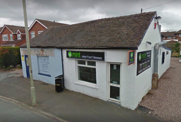 Mint (Telford) Ltd, known as Mint Indian Takeaway has ceased trading since the inspection. Photo: Google Street View