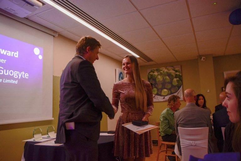 Rimante Guogyte, a 28-year-old apprentice with The Uplands, Marches Care, scooped the overall prize as the Apprentice of the Year alongside her Care Award