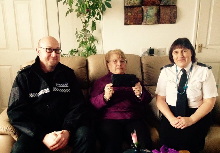 Police reunite woman with purse stolen in Telford