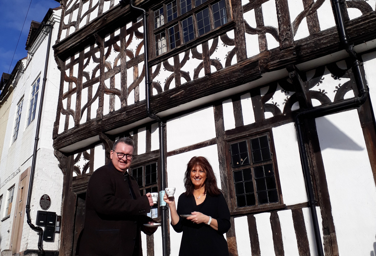 Vic Johnson, of Johnson Design Partnership and owner of Bishop Percy’s House Maria Allen