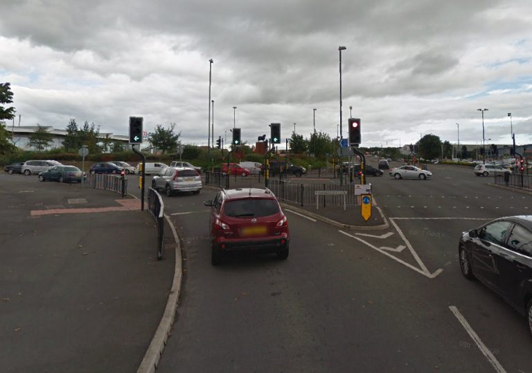 The incident happened at the junction of Whitchurch Road and Harlescott Lane. Photo: Google Street View