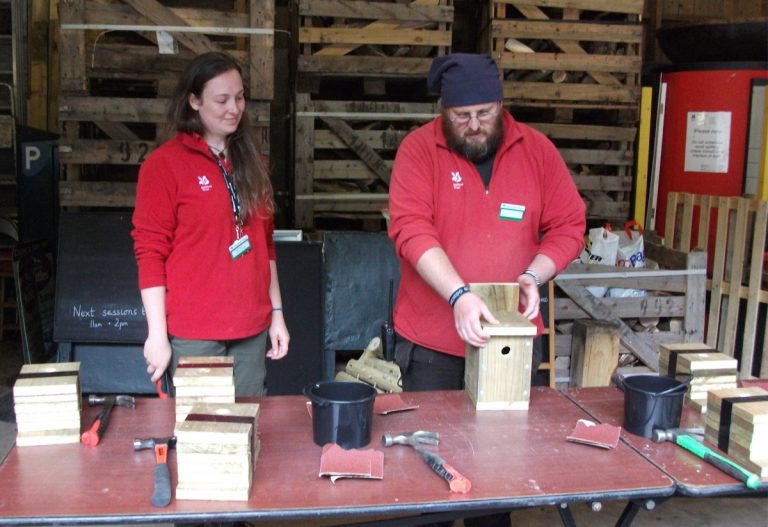 The National Trust’s Carding Mill Valley team will be rather bird brained this February half term