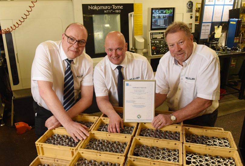 Adam Cunningham, Stephen Lock and Paul Bethell of Muller Holdings