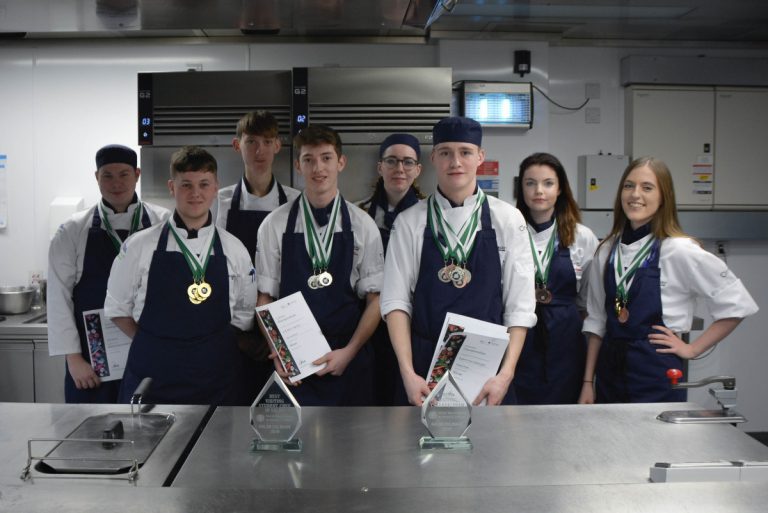 College students cook up a storm in multi-skilled competition