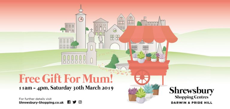 Make Mum’s Day with a little helping hand from Shrewsbury Shopping