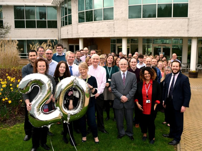 Staff at The Wrekin Housing Trust offices in Telford