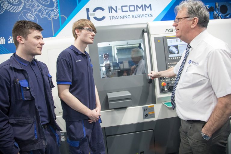 Technical academy apprentices at In-Comm Training