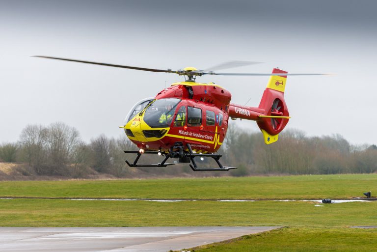 Barratt Homes has chosen the Midlands Air Ambulance Charity as their Charity of the Year