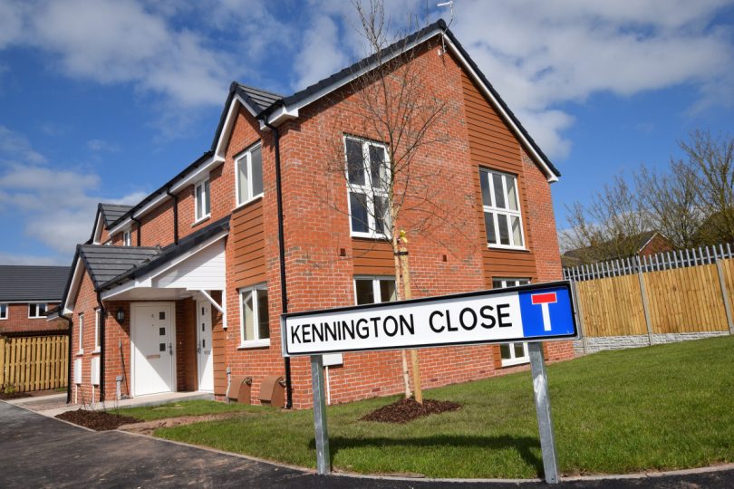 The Wrekin Housing Trust has created 20 homes for affordable rent at Kennington Close
