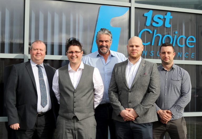 Richard Canfer-Taylor (CEO Reclaim Tax UK), Michael Doree (Partnership Directorship Catax Group Ltd), Ken Baker (Training and Business Development Director 1st Choice Insurance), Callum Watkins (Head of Marketing 1st Choice Insurance)