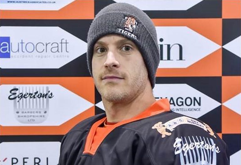 Jason Silverthorn has returned to Telford Tigers. Photo: Steve Brodie, © Telford Tigers 2019