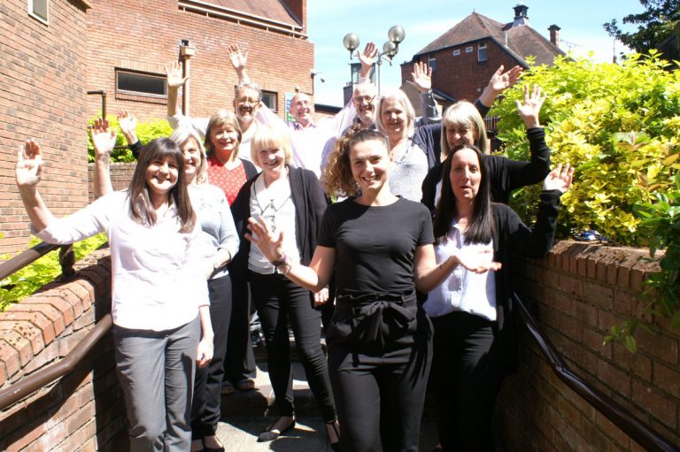 The Just Credit Union team celebrate a 95% ‘excellent’ or ‘very good’ rating for helpfulness and friendliness