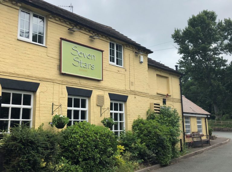 The Seven Stars pub in Beckbury, near Shifnal