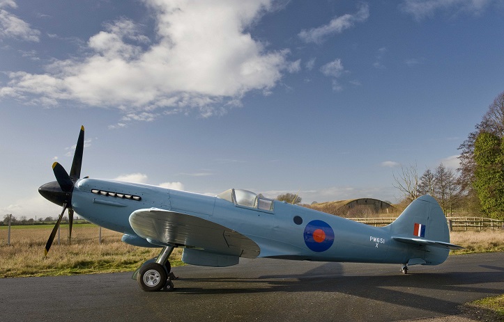 A rare reconnaissance Spitfire, will be joining the line-up in a static display at the RAF Cosford Air Show. ©Trustees of the Royal Air Force Museum’