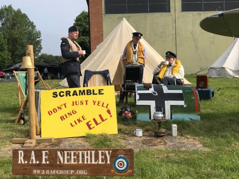 The Vintage Village focuses on WWII