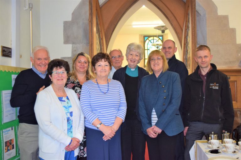 Representatives from St Matthews Church, Donnington; The Wrekin Housing Trust; Reviive and Dodd Group (Midlands) Limited