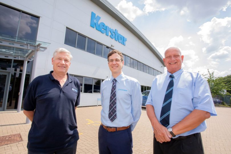 Andrey Starcevic (Kerstar), James Stansfield (Filtermist International) and Tom Starcevic (Kerstar)