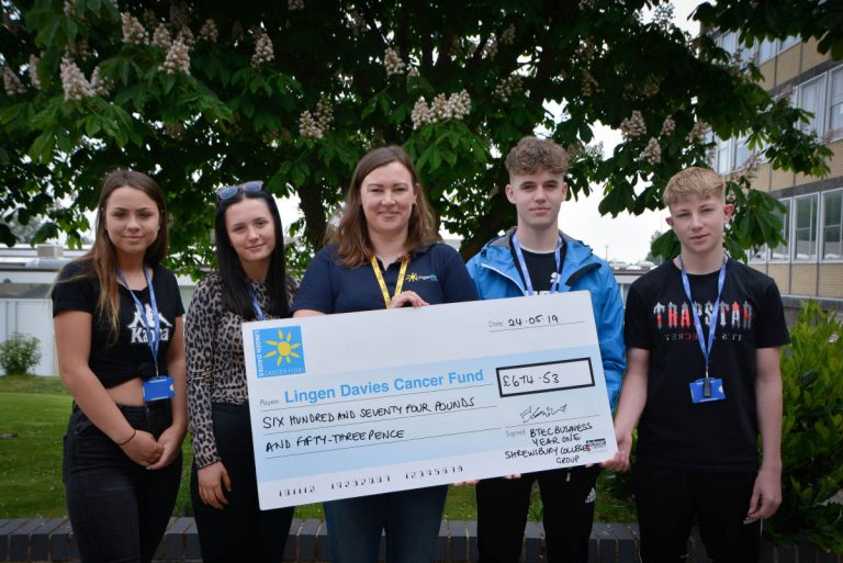 Lucy Preece, Lauren Day, Naomi Atkin, Cameron Nance and James Gwilt