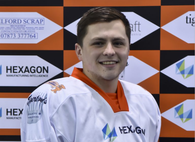 James Smith has signed to Telford Tigers for the new season. Photo: Telford Tigers / Steve Brodie