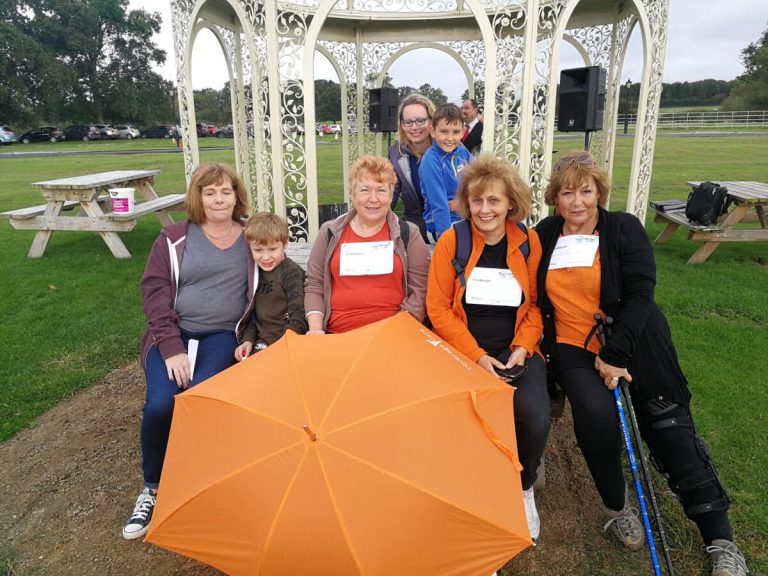 Coverage Care staff have taken part in the Oswestry Memory Walk to raise funds for the Alzheimer’s Society in Shropshire