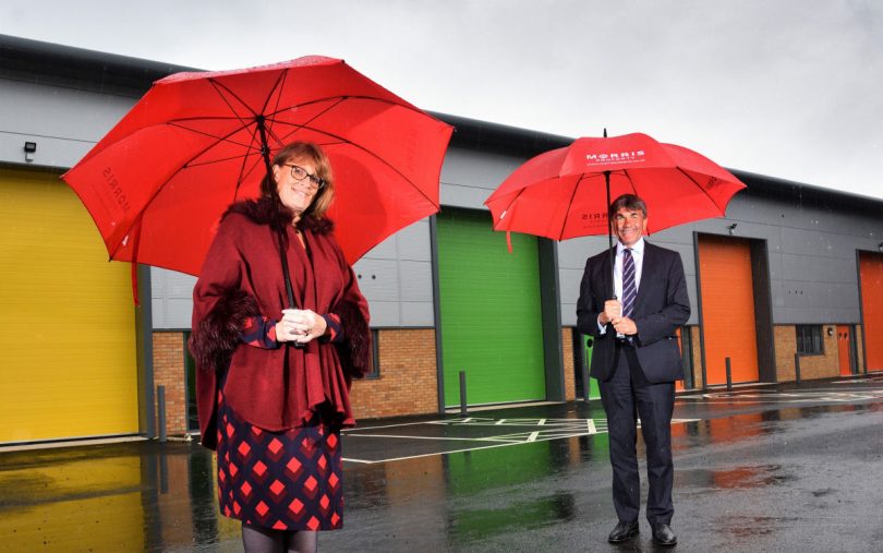 Liz Lowe of Morris Property and Toby Shaw of Towler Shaw Roberts