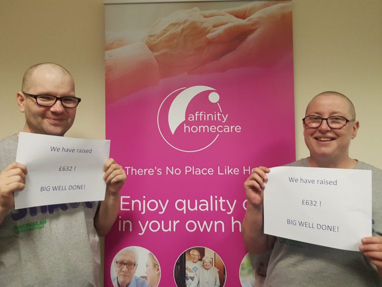 Kat and Davey Brave the Shave