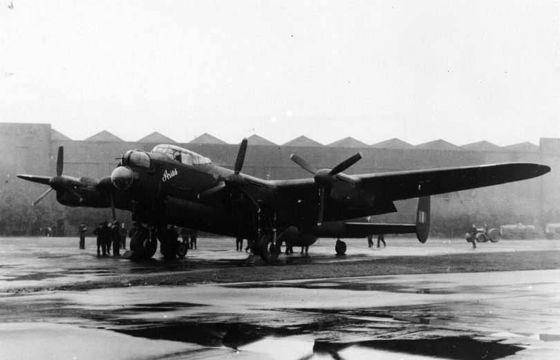 Aries prepares for departure at RAF Shawbury