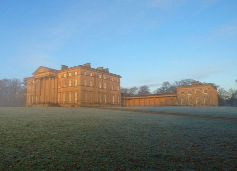 Attingham in Mist. Photo: National Trust / Sarah Cunningham