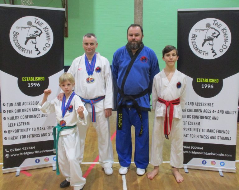 Pictured Albert and Marcin Makarewicz, instructor Gary Plant, and Jack Light