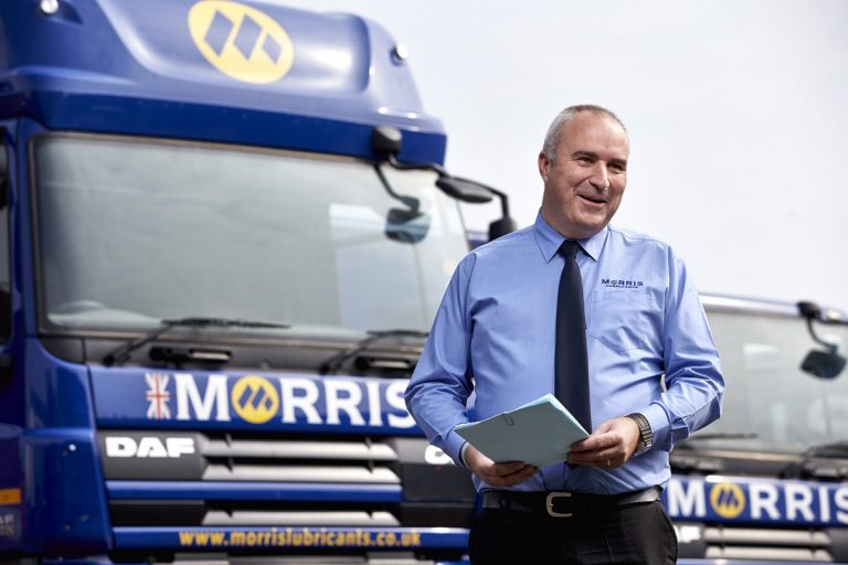 Morris Lubricants’ transport manager Graham Fewtrell