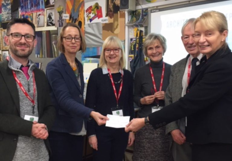 The award will be spent on print-making masterclasses led by experienced local artist and educator, James Millichamp.