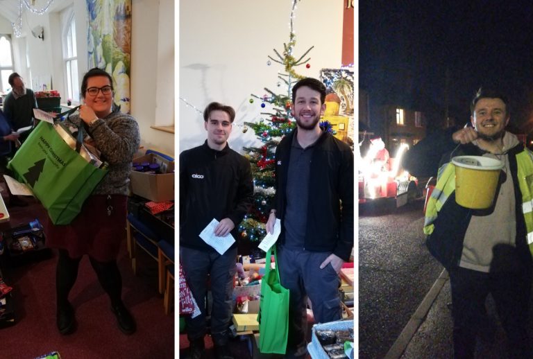 Aico staff have been volunteering in the local community