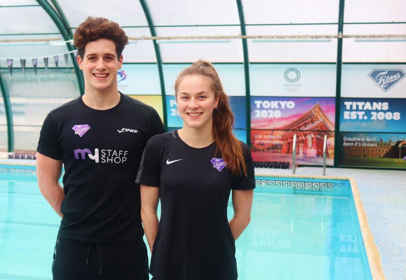 Adam Metcalf, who represented GB at the 2019 European Junior Championships and Pia Murray, who competed at the latest World Junior Championships