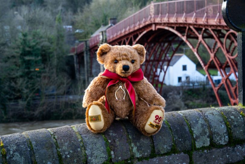 A special bear, of which only 300 are available, will celebrate Merrythought’s 90th anniversary