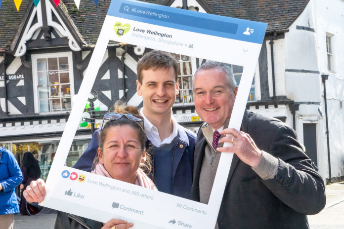 Wellington welcomed three judges as part of this year’s Great British High Street competition