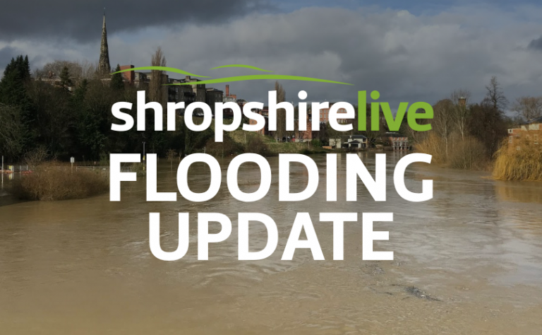 Shrewsbury Flooding: Severe warning in place, roads closed