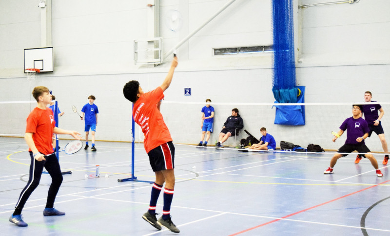 KS4 Badminton - Holy Trinity vs Haberdashers Adams