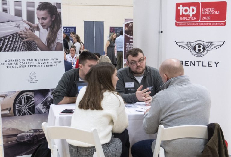 Moreton Hall's annual Careers Fairs was attended by pupils from Moreton Hall, The Maelor School, Dinas Bran, The Marches, St Martins, and Lakelands Academy