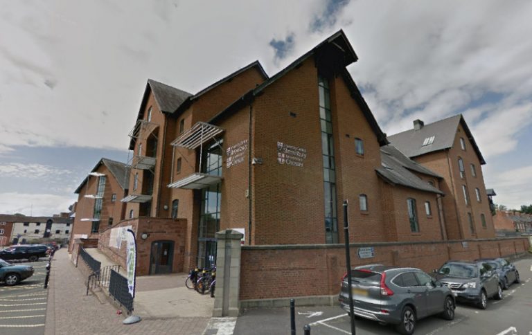 University Centre Shrewsbury in Frankwell. Photo: Google Street View