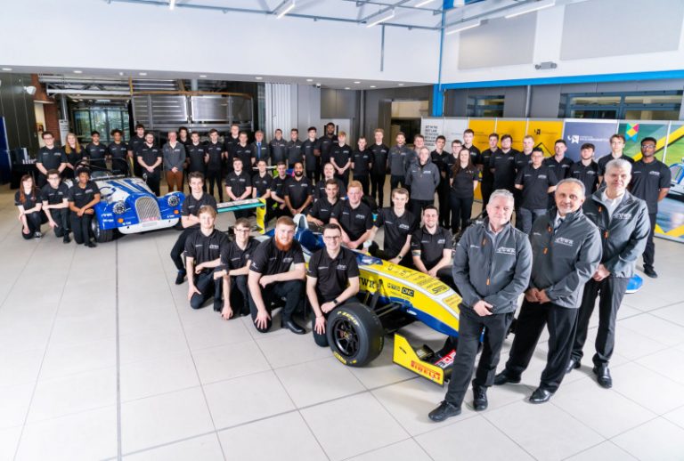 The University of Wolverhampton Racing Team. Photo: Andi Rusyn